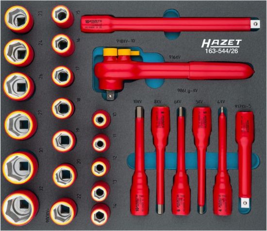 Obrázok Nástrčkový nádstavec HAZET Socket set with protective insulation 16354426