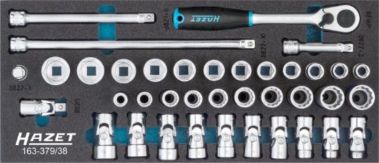 Obrázok Sda naradia HAZET Socket set 163549160