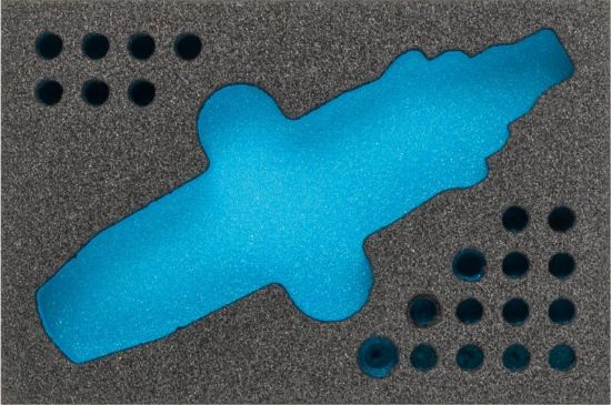 Obrázok Penová vložka, organizér HAZET 2-component soft foam insert 163333L