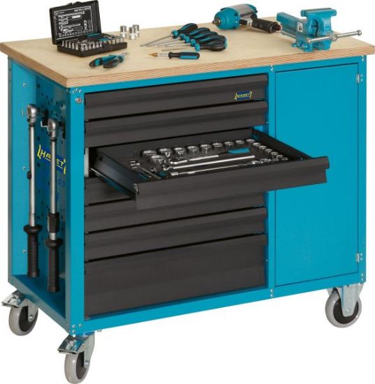 Obrázok Dielenský vozík HAZET Mobile work bench with assortment 177W7169