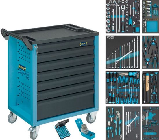 Obrázok Dielenský vozík HAZET Tool trolley Assistent with assortment 1777217