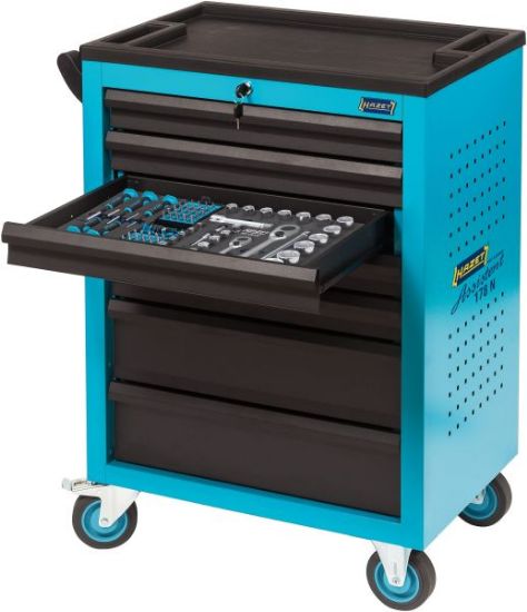 Obrázok Dielenský vozík HAZET Tool trolley Assistent 178 N-7 with 204 tools 178N7204