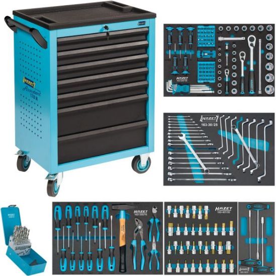 Obrázok Dielenský vozík HAZET Tool trolley Assistent 178 N-7 with 204 tools 178N7204