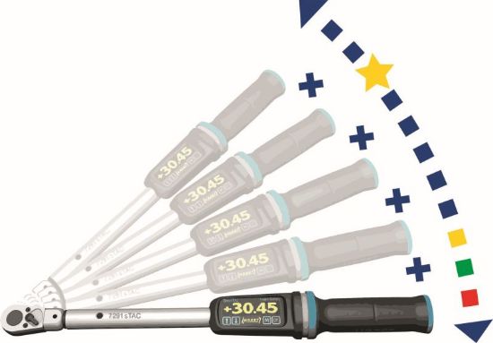 Obrázok Momentový kľúč HAZET Electronic torque wrench with built-in angle gauge 72502STACCAL