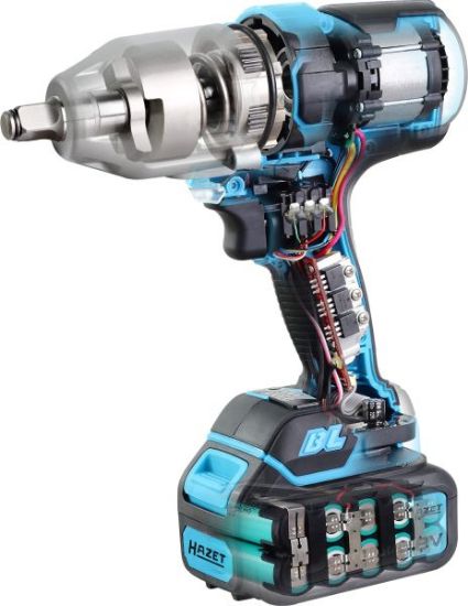 Obrázok Rázový uťahovák (akumulátor) HAZET Cordless impact wrench 921210004