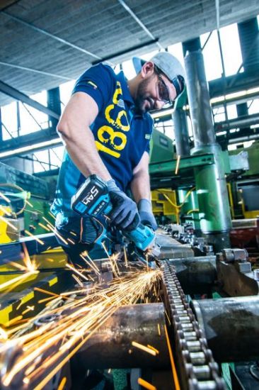 Obrázok Uhlová brúska (akumulátor) HAZET Cordless right-angle grinder 923374