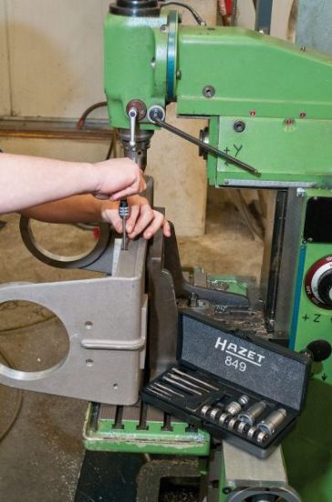 Obrázok Sada náradia pre rezanie závitov HAZET Tap and die set 849