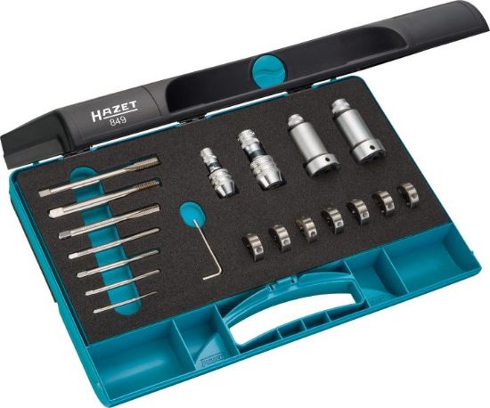Obrázok Sada náradia pre rezanie závitov HAZET Tap and die set 849