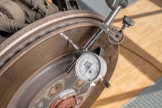 Obrázok Prípravok na kontrolu hádzavosti brzdových kotúčov HAZET Brake test tool set 49683