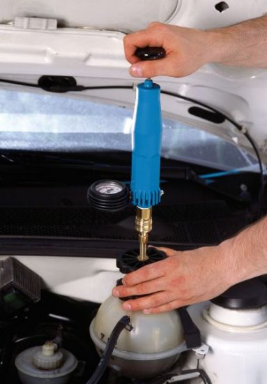 Obrázok sada na testovanie, tlak chladiacej sustavy HAZET Radiator tester 480012