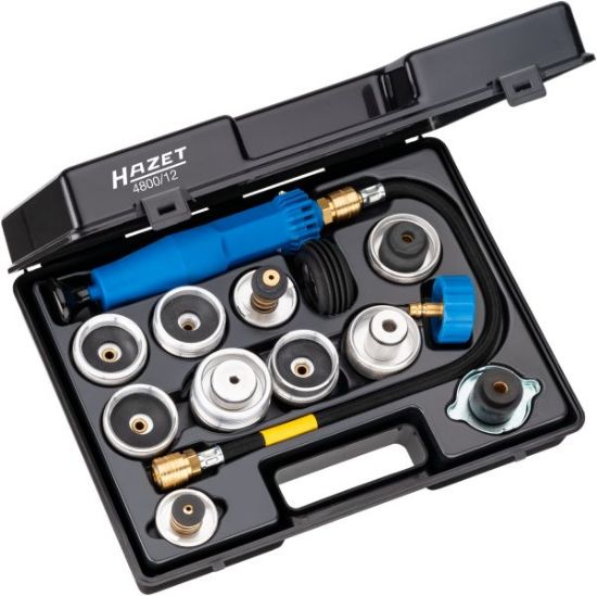 Obrázok sada na testovanie, tlak chladiacej sustavy HAZET Radiator tester 480012