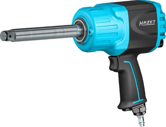 Obrázok Rázový uťahovák (stlačený vzduch) HAZET Twin Turbo impact wrench long spindle 9013LGTT