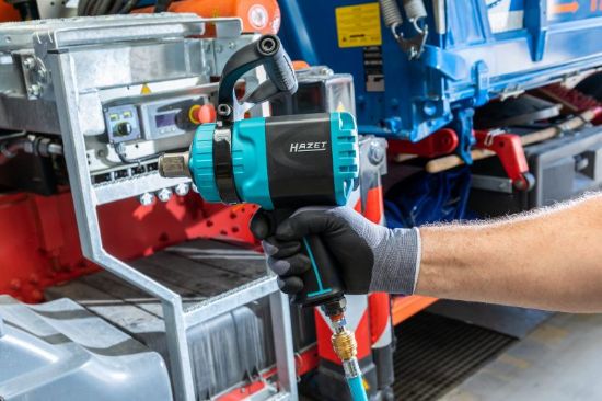 Obrázok Rázový uťahovák (stlačený vzduch) HAZET Twin Turbo impact wrench 9014TT