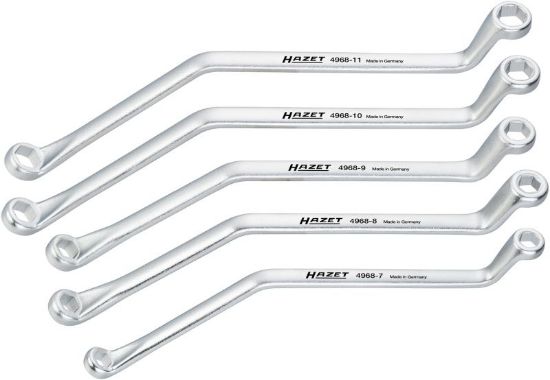 Obrázok Sada nástrčkových kľúčov, odvzdużňovacia skrutka/-ventil HAZET Brake bleeding wrench set 49685