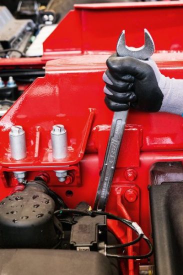 Obrázok Sada očkových a vidlicových kľúčov HAZET Combination wrench extra long slim design 600LG12