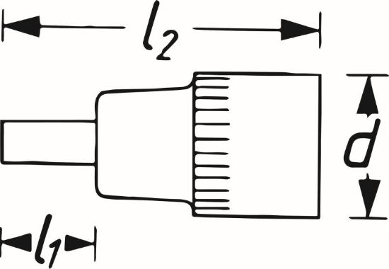 Obrázok Sada nástrčkových kľúčov HAZET Screwdriver socket TORX® 8502T9