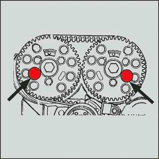 Obrázok Sada naradia na nastavenie, casovanie HAZET Engine timing tool AUDI VW SEAT ŠKODA 258819