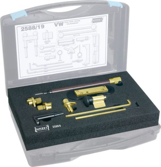 Obrázok Sada naradia na nastavenie, casovanie HAZET Engine timing tool AUDI VW SEAT ŠKODA 25889