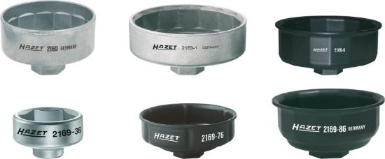 Obrázok Sada kľúčov na olejové filtre HAZET Oil filter wrench set 21696