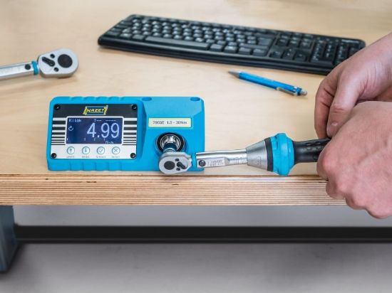 Obrázok Merač krútiaceho momentu HAZET Torque tester electronic 125 Nm 7903E