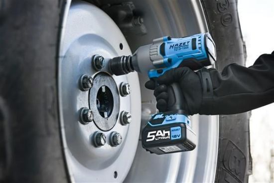 Obrázok Rázový uťahovák (akumulátor) HAZET Cordless impact wrench 921310004