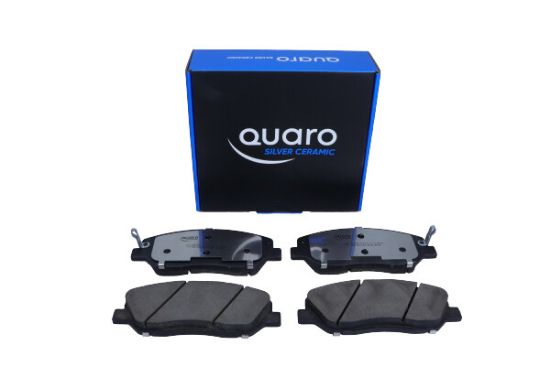Obrázok Sada brzdových platničiek kotúčovej brzdy QUARO  SILVER CERAMIC QP4128C