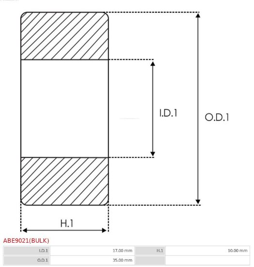 Obrázok Lożisko AS-PL Brand new |  | Bearings ABE9021BULK