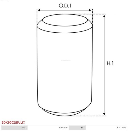 Obrázok Opravná sada pre żtartér AS-PL Brand new |  | Starter rollers for drives SDK9002BULK