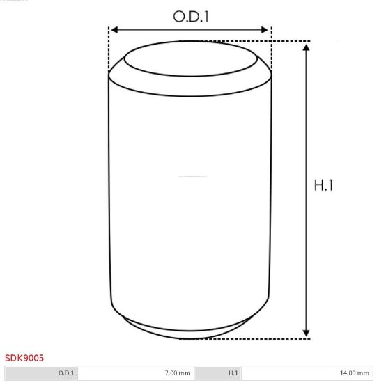 Obrázok Opravná sada pre żtartér AS-PL Brand new |  | Starter rollers for drives SDK9005
