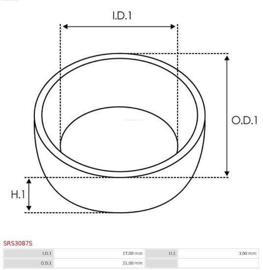 Obrázok Opravná sada pre żtartér AS-PL Brand new |  | Starter stop collars SRS3087S