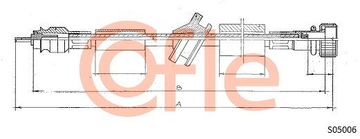 Obrázok Hriadeľ tachometra COFLE  92S05006