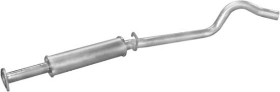 Obrázok Stredný tlmič výfuku POLMO  1712