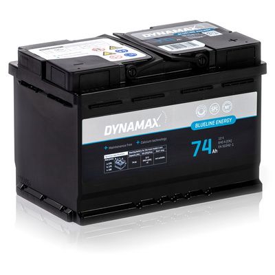 Obrázok Batéria DYNAMAX  ENERGY BLUELINE 12V/74Ah/640A +P