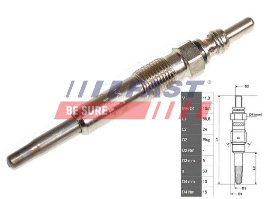 Obrázok żeraviaca sviečka FAST  FT82726