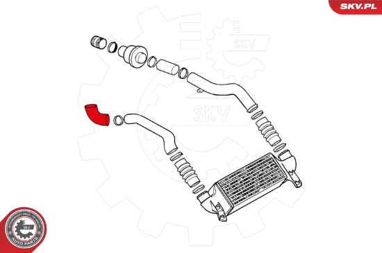 Obrázok Hadica plniaceho vzduchu ESEN SKV  24SKV218