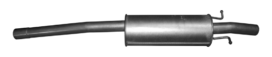 Obrázok Stredný tlmič výfuku MP0010