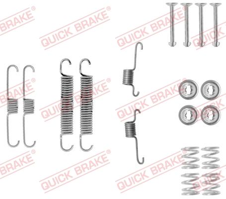 Obrázok Sada príslużenstva brzdovej čeľuste QUICK BRAKE  1050012
