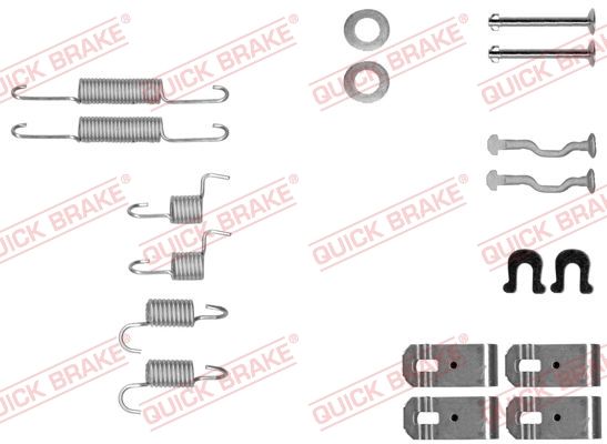 Obrázok Sada príslużenstva čeľustí parkovacej brzdy QUICK BRAKE  1050028
