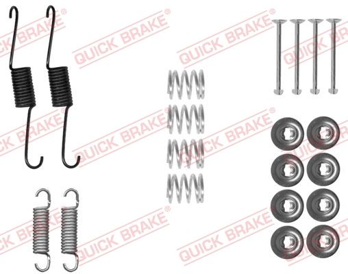 Obrázok Sada príslużenstva brzdovej čeľuste QUICK BRAKE  1050031
