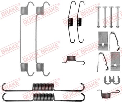 Obrázok Sada príslużenstva brzdovej čeľuste QUICK BRAKE  1050038