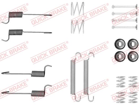 Obrázok Sada príslużenstva čeľustí parkovacej brzdy QUICK BRAKE  1050046
