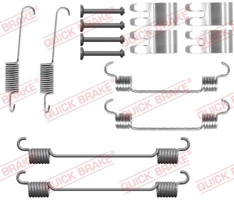 Obrázok Sada príslużenstva brzdovej čeľuste QUICK BRAKE  1050076