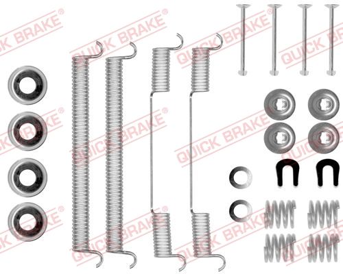 Obrázok Sada príslużenstva brzdovej čeľuste QUICK BRAKE  1050543