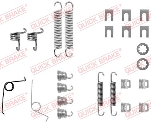 Obrázok Sada príslużenstva brzdovej čeľuste QUICK BRAKE  1050545