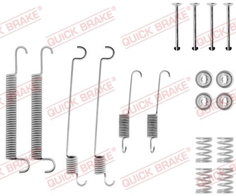 Obrázok Sada príslużenstva brzdovej čeľuste QUICK BRAKE  1050547