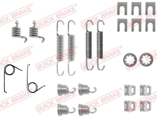 Obrázok Sada príslużenstva brzdovej čeľuste QUICK BRAKE  1050554