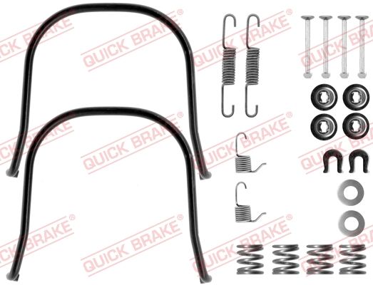 Obrázok Sada príslużenstva brzdovej čeľuste QUICK BRAKE  1050633