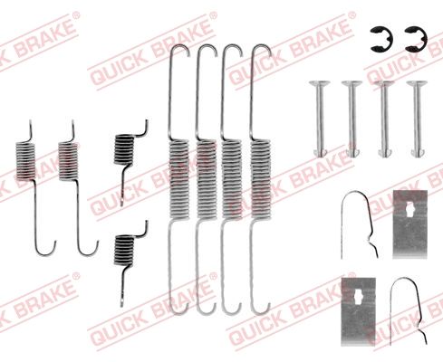 Obrázok Sada príslużenstva brzdovej čeľuste QUICK BRAKE  1050636