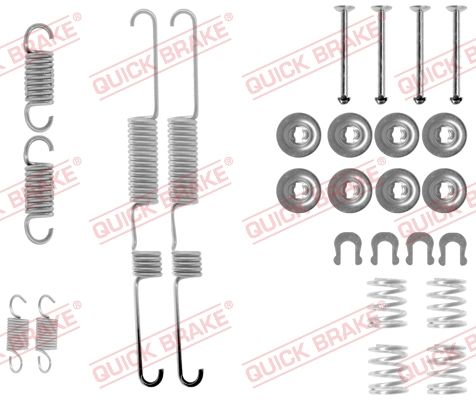 Obrázok Sada príslużenstva brzdovej čeľuste QUICK BRAKE  1050643