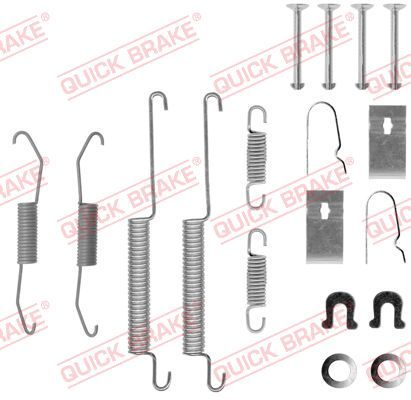 Obrázok Sada príslużenstva brzdovej čeľuste QUICK BRAKE  1050679